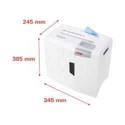 HSM Shredstar X8 makulator - P4 konfettimakulator - 18 Liter