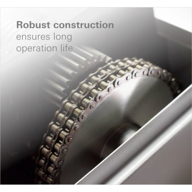 HSM ProfiPack - papmakulator - P425 - gulvmodel - m/adapterst