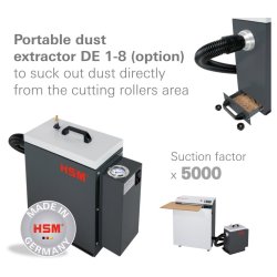 HSM ProfiPack - papmakulator - P425 - gulvmodel - 400V - m/adapterst