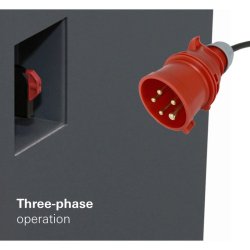 HSM ProfiPack - papmakulator - P425 - gulvmodel - 400V - m/adapterst