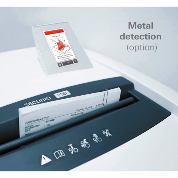 HSM Securio P36i makulator - P7 - 1x5 - konfetti - inkl. OMDD enhed