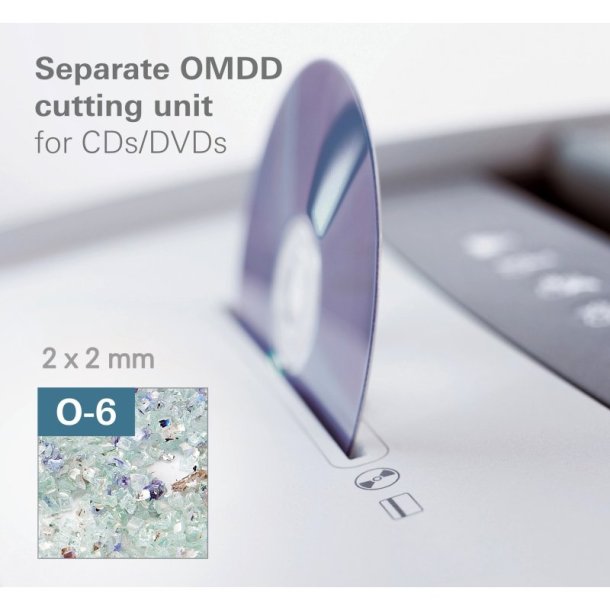 HSM Securio P36i makulator - P7 - 1x5 - konfetti - inkl. OMDD enhed