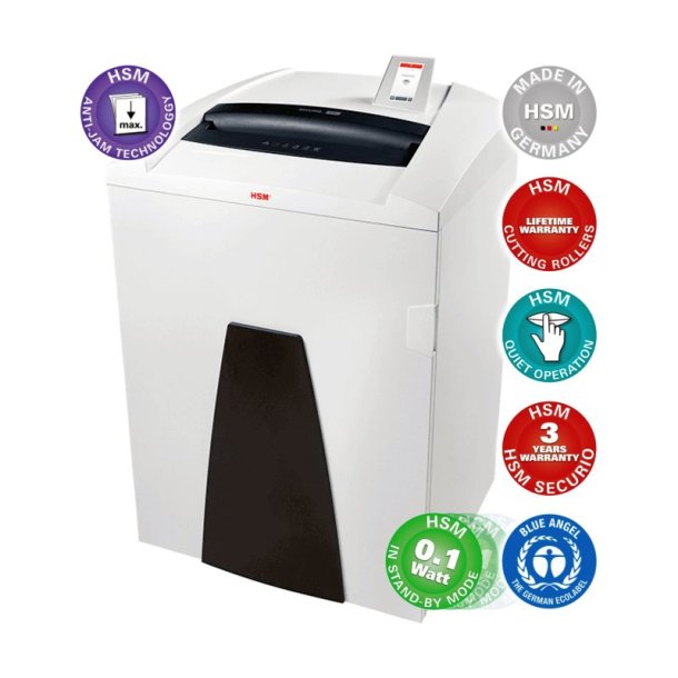 HSM Securio P44i makulator - P4 - 3,9x40 - konfetti - inkl. CD skre