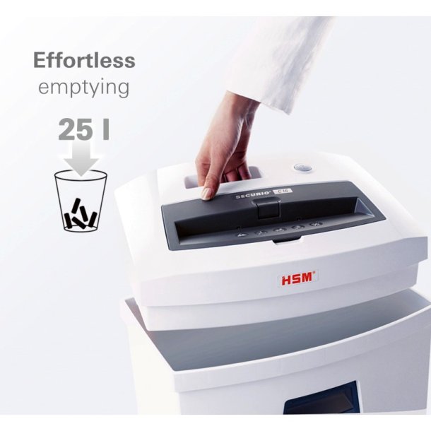 HSM Securio C16 makulator - P2 - 3,9 - strimler