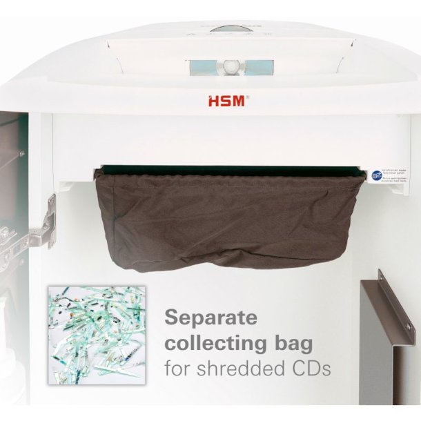 HSM Securio B35 makulator - P2 - 5,8 - strimler