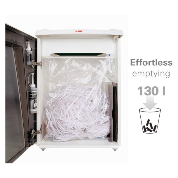 HSM Securio B35 makulator - P5 - 1,9x15 - konfetti - inkl. olie