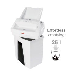 HSM Securio AF100 autofeed makulator - P4 - 4x25 - konfetti