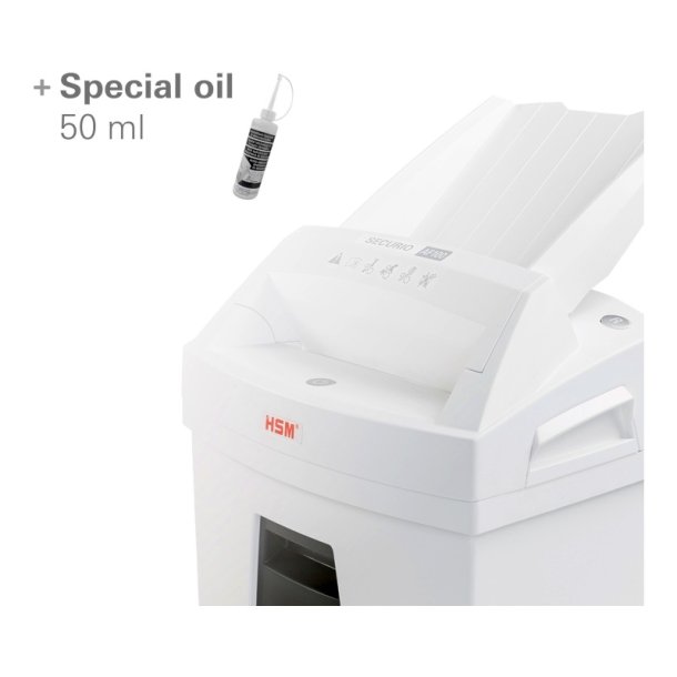 HSM Securio AF100 autofeed makulator - P4 - 4x25 - konfetti