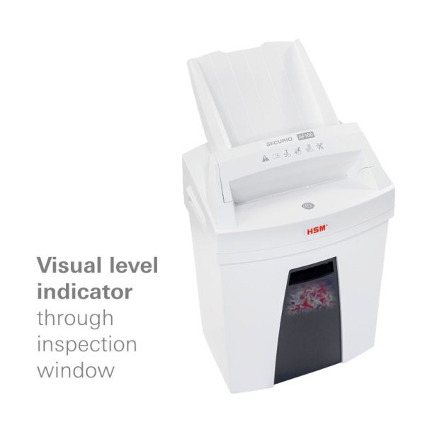 HSM Securio AF100 autofeed makulator - P4 - 4x25 - konfetti