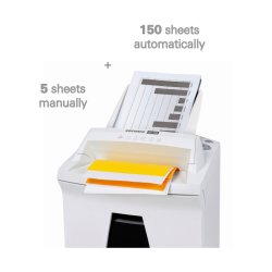 HSM Securio AF150 Autofeed makulator - P6 - 0,78x11 - konfetti