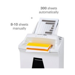 HSM Securio AF300 autofeed makulator - P5 - 1,9x15 - konfetti