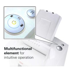 HSM Securio AF500 Autofeed makulator - P4 - 4,5x30 - konfetti