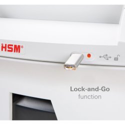 HSM Securio AF500 Autofeed makulator - P4 - 4,5x30 - konfetti
