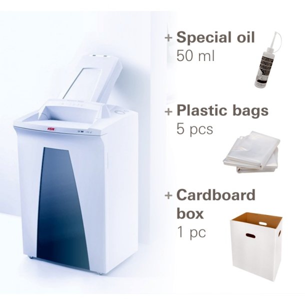 HSM Securio AF500 Autofeed makulator - P6 - 0,78x11 - konfetti