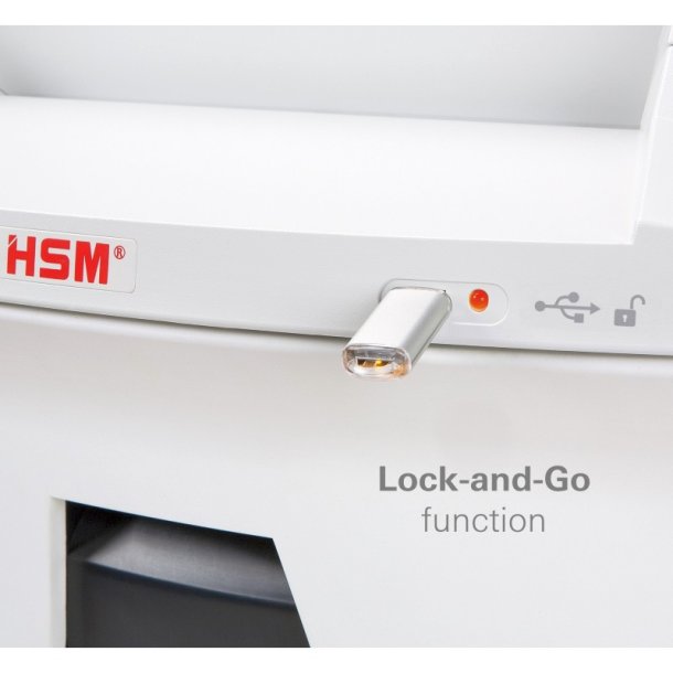 HSM Securio AF350 Autofeed makulator - P5 - 1,9x15 - konfetti