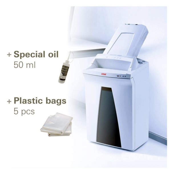 HSM Securio AF350 Autofeed makulator - P6 - 0,78x11 - konfetti