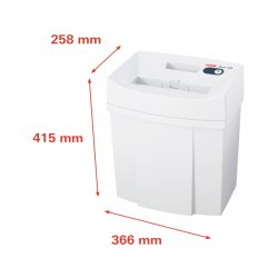 HSM Pure 120 makulator - P2 Strimmelmakulator 20 Liter