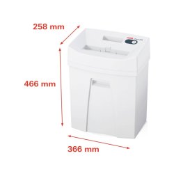 HSM Pure 220 makulator - P2 Strimmelmakulator 25 Liter