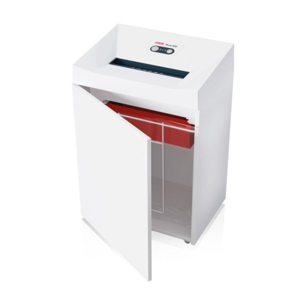 HSM Pure 530 papir makulator - 3,9mm P2 Strimmelmakulator 80L