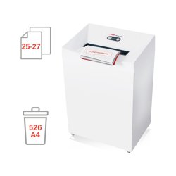 HSM Pure 530 papir makulator - 5,8mm P2 Strimmelmakulator 80L