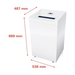 HSM Pure 630 makulator - P4 konfettimakulator 130 Liter