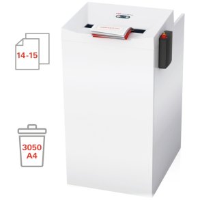 HSM Pure 740MAX makulator - P5 konfettimakulator 240 Liter - Auto oliér