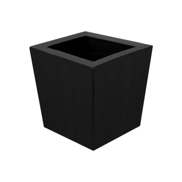 Frida 50 l beton plantekumme Antracit Silikatmalet - firkantet