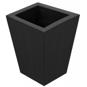 Frida 160 l beton plantekumme Antracit Silikatmalet - firkantet