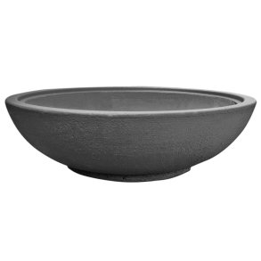 Engla 400 L beton plantekumme antracit basic - rund