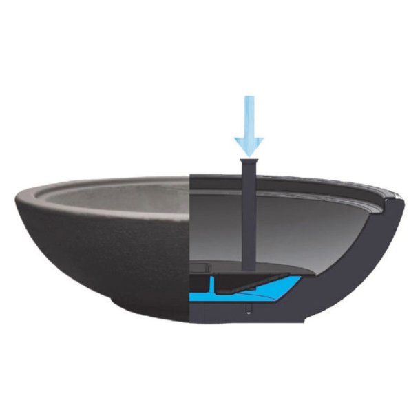 Engla Vandingsindsats til 400 Liter beton plantekumme