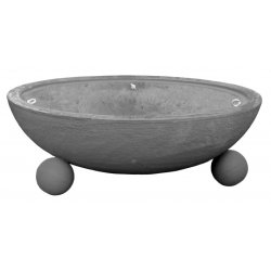 Engla 400 L beton plantekumme gr basic - rund/fod