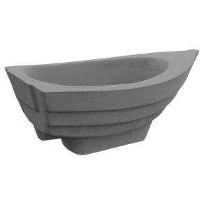 Robusta 120 L beton plantekumme gr silikatmalet - bd