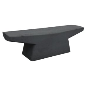 Polly beton Barriere sort - Bnk design - armeret