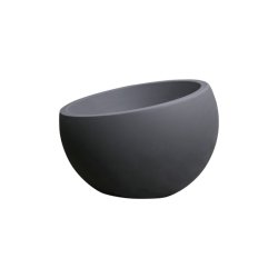 Liam 210 L beton plantekumme Antracit silikatmalet - rund