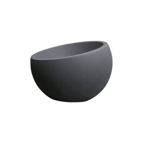 Liam 210 L beton plantekumme Antracit silikatmalet - rund