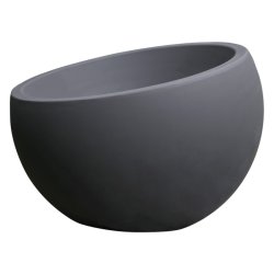 Liam 750 L beton plantekumme Antracit silikatmalet - rund