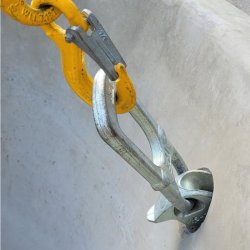 Liam 210 L beton plantekumme Antracit silikatmalet - rund