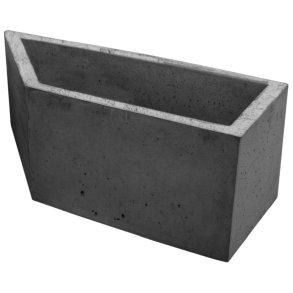 Theo 110 L beton plantekumme antracit basic - hjre