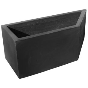 Theo 110 L beton plantekumme Antracit silikatmalet - Venstre