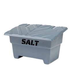 Sandboks/Saltboks - 550 Liter Gr sandbeholder med lg