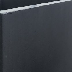 Emil 185 L beton plantekumme antracit Silikatmalet - rund