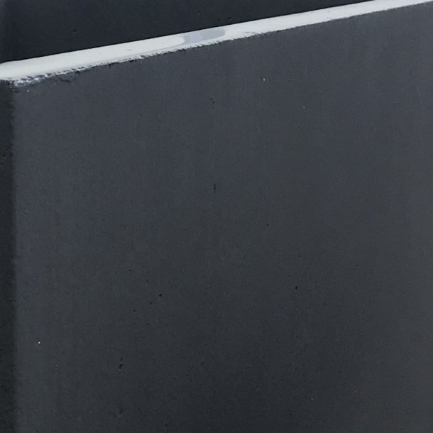 Emil 185 L beton plantekumme antracit Silikatmalet - rund