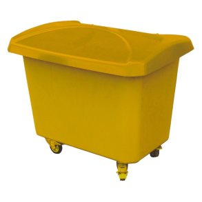 HB udendrs opbevaringsboks 250 L - Mobil gul redskabsboks