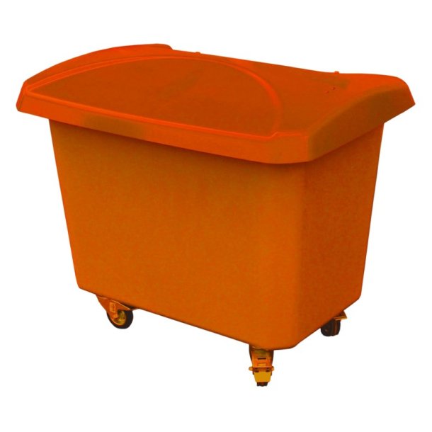 HB udendrs opbevaringsboks 250 L - Mobil orange redskabsboks