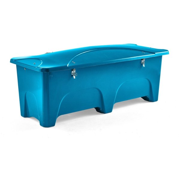 HB Udendrs opbevaringsboks - 1000 Liter Bl redskabsboks