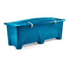 HB Udendrs opbevaringsboks - 1000 Liter Bl redskabsboks