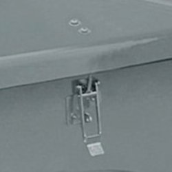 HB Udendrs opbevaringsboks - 280 Liter Gr redskabsboks