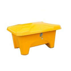 HB Udendrs opbevaringsboks - 280 Liter Gul redskabsboks - Lg med gasdmper