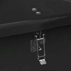 HB Udendrs opbevaringsboks - 280 Liter Sort redskabsboks - Lg med gasdmper