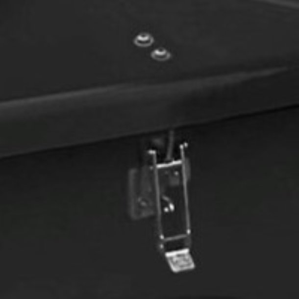 HB Udendrs opbevaringsboks - 280 Liter Sort redskabsboks - Lg med gasdmper